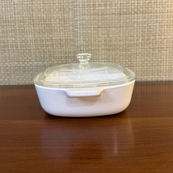 🌟HP🌟VTG 1966-1969 CorningWare Blue Cornflower Covered Casserole Dish 1 Quart - Picture 3 of 11